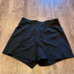 Hurley Women's Black Performance High-Rise Athletic Shorts board shorts Sz large